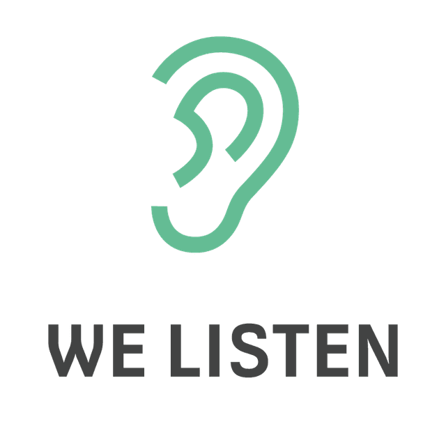 We listen.