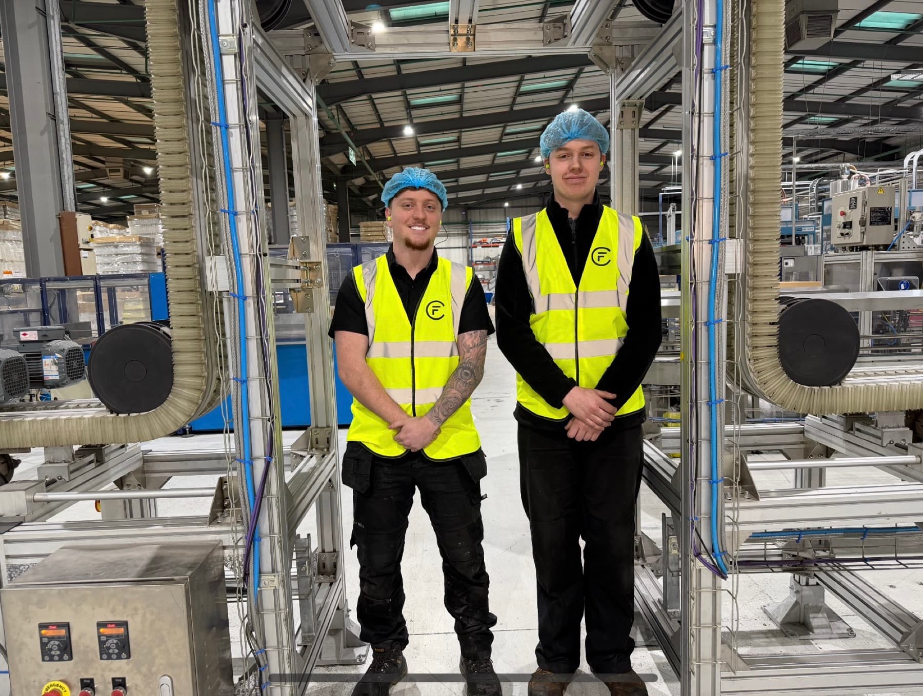 First Circle apprentices on the shop floor
